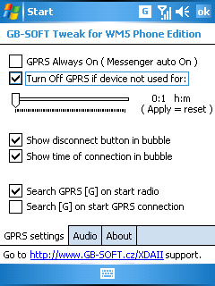 GB-SOFT GPRS & Audio Tweak