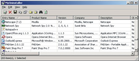 MyUninstaller