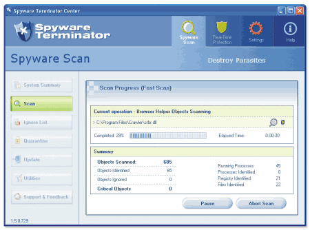 Spyware Terminator