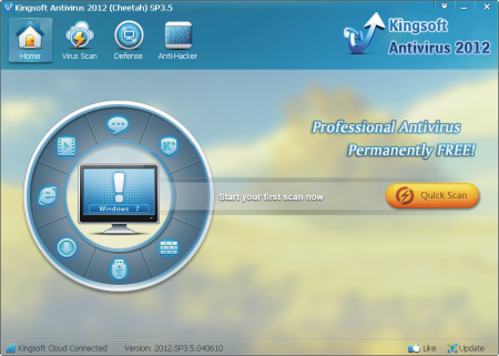 Kingsoft Antivirus 2012