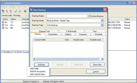 Comodo BackUp