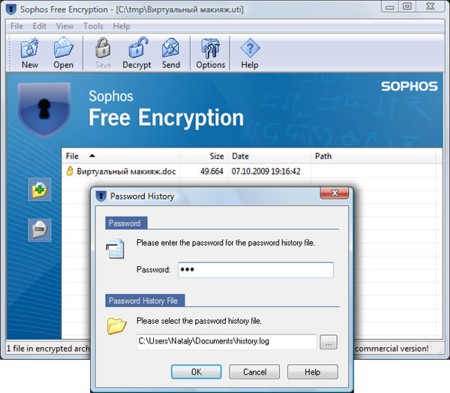 Sophos Free Encryption
