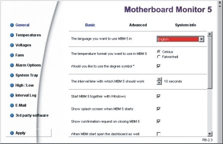 Motherboard Monitor