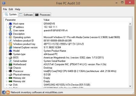 Free PC Audit