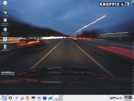 Knoppix Live CD/DVD