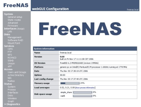 FreeNAS