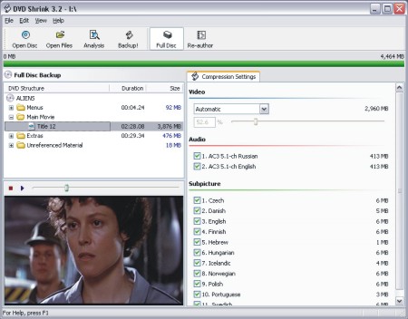 DVD Shrink