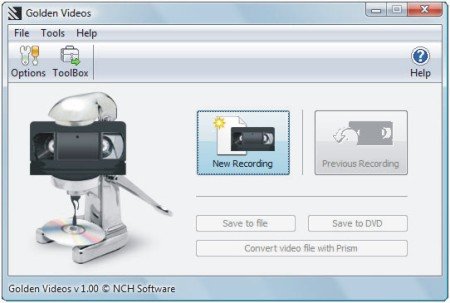 Golden Videos VHS to DVD Converter