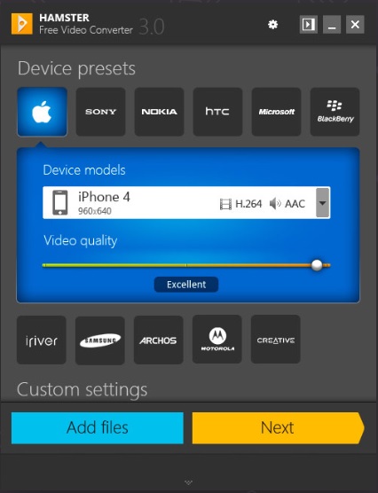 Hamster Video Converter