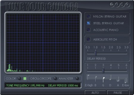 Tune your guitar!