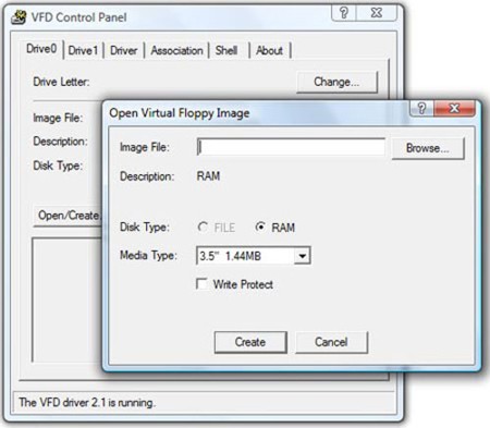 Virtual Floppy Drive