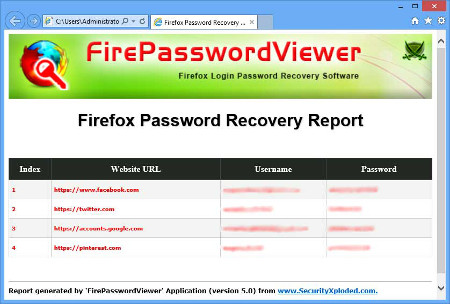 FirePasswordViewer