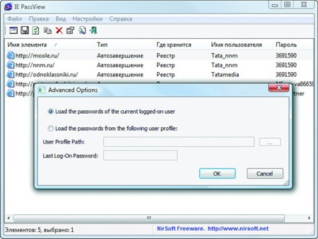 IE PassView