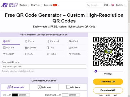 Free QR Code Generator