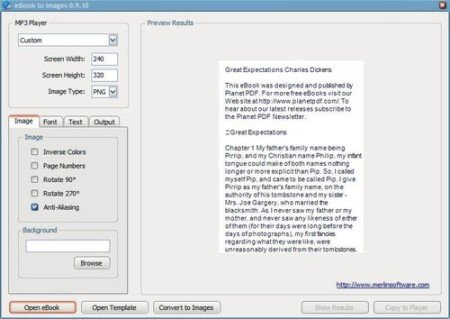 eBook to Images