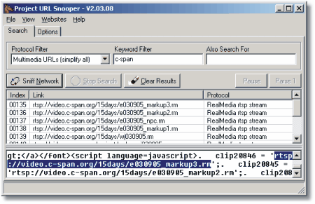URL Snooper