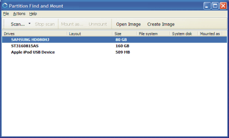 Partition Find & Mount