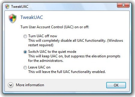 TweakUAC