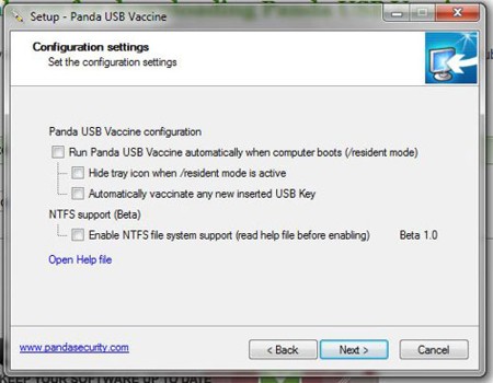 Panda USB Vaccine