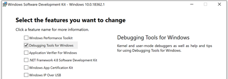 Debugging Tools for Windows